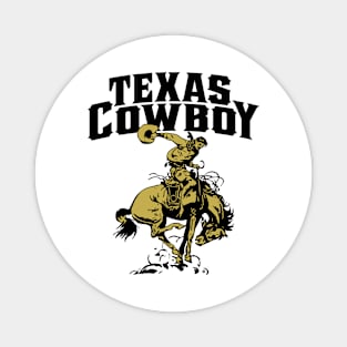 Texas Cowboy Magnet